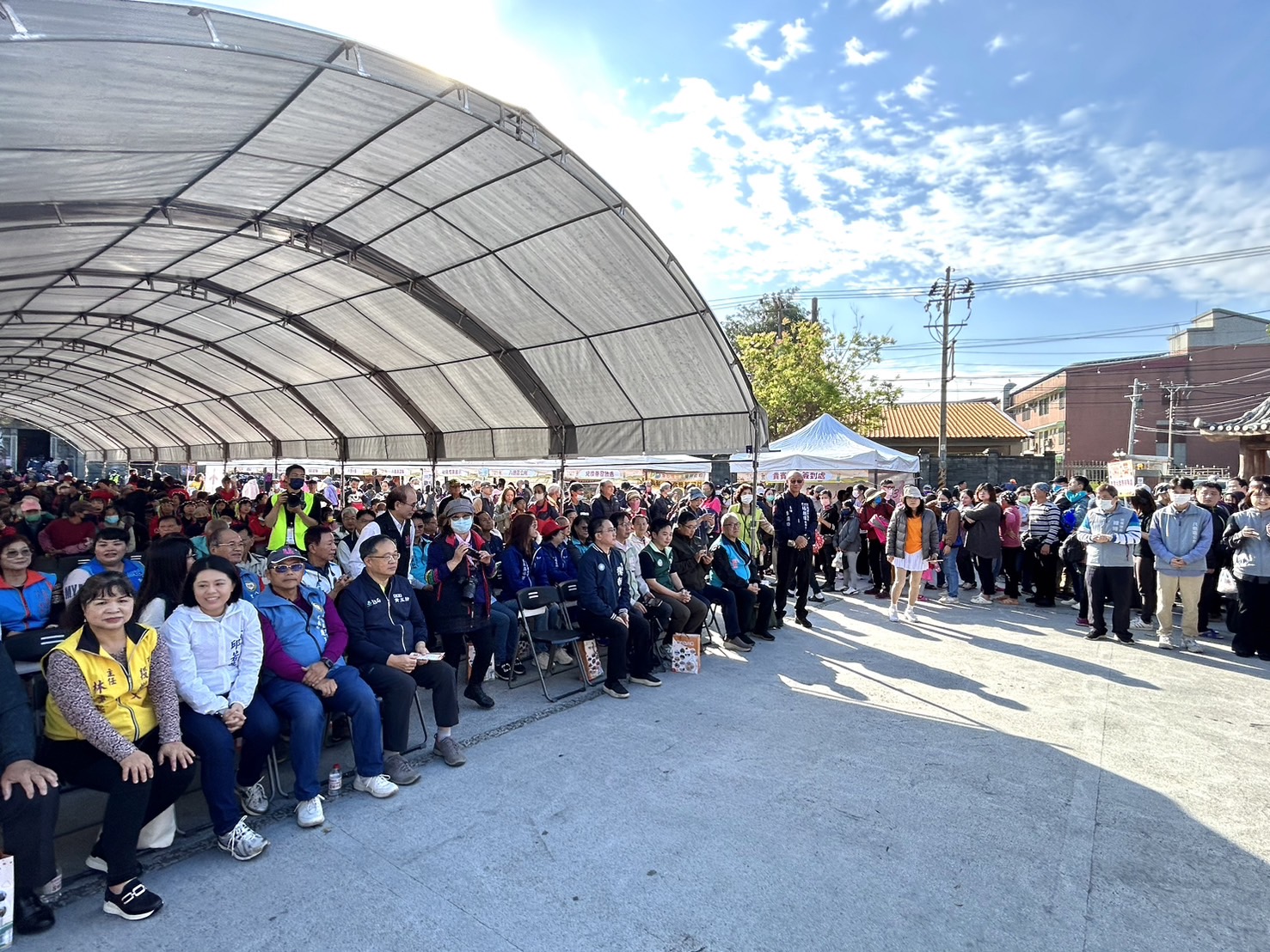 八德區公所元聖宮辦理「113年桃園市八德區蕃薯節暨社區成果嘉年華