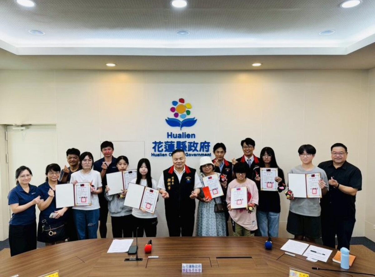 花蓮縣政府舉辦「洄瀾青廉學園」廉政法治漫畫競賽頒獎典禮暨法治刊物發表會